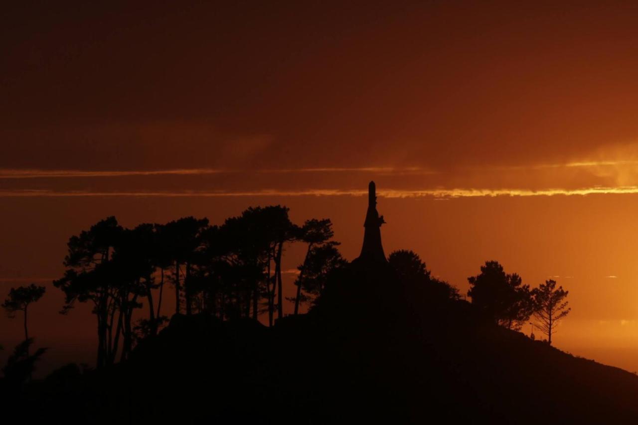 Inmejorables Vistas A Las Islas Cies Baiona Ngoại thất bức ảnh