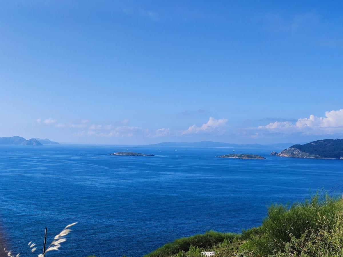 Inmejorables Vistas A Las Islas Cies Baiona Ngoại thất bức ảnh