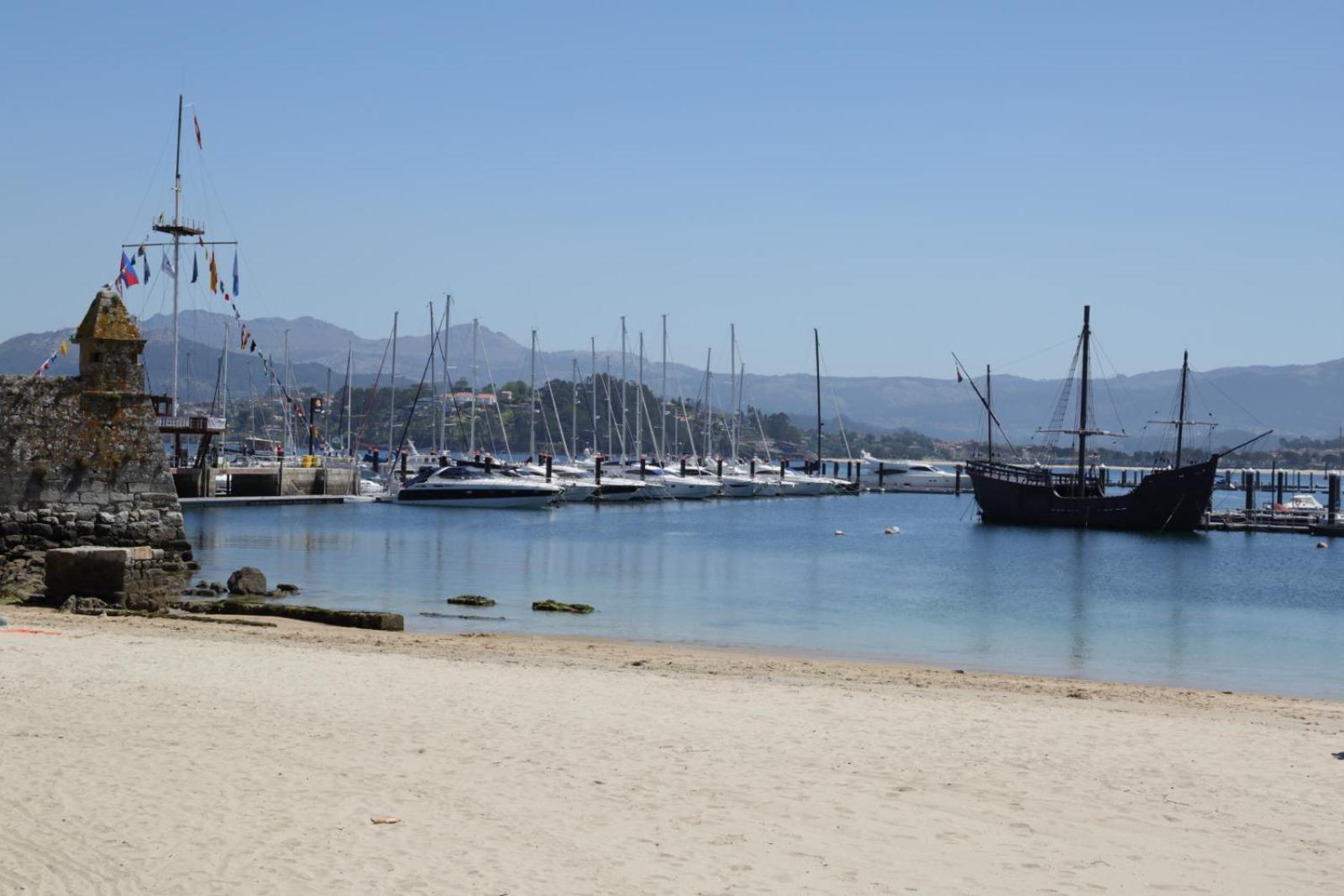 Inmejorables Vistas A Las Islas Cies Baiona Ngoại thất bức ảnh