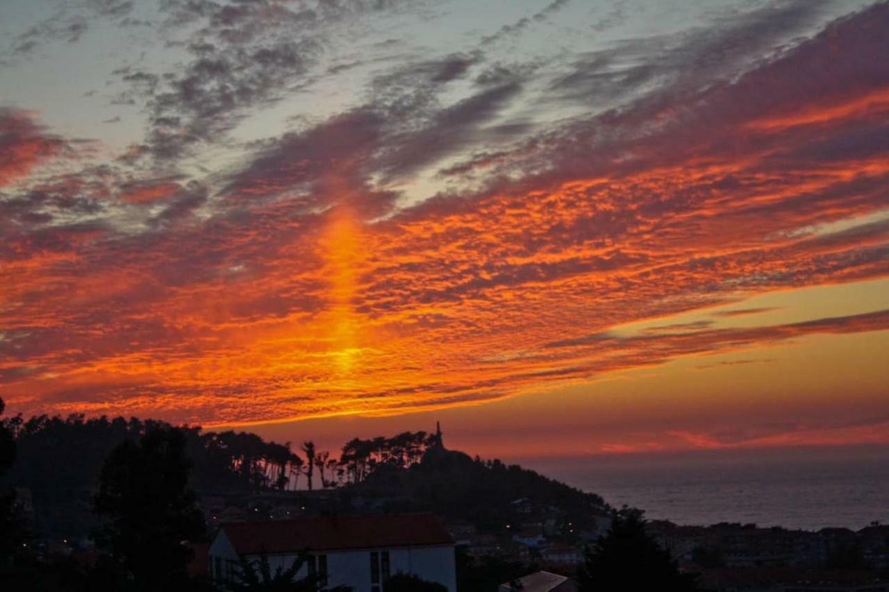 Inmejorables Vistas A Las Islas Cies Baiona Ngoại thất bức ảnh