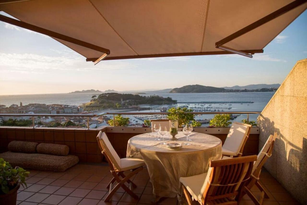 Inmejorables Vistas A Las Islas Cies Baiona Ngoại thất bức ảnh