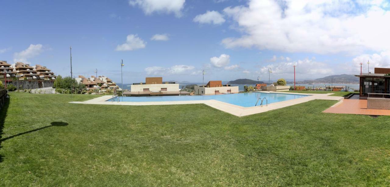 Inmejorables Vistas A Las Islas Cies Baiona Ngoại thất bức ảnh