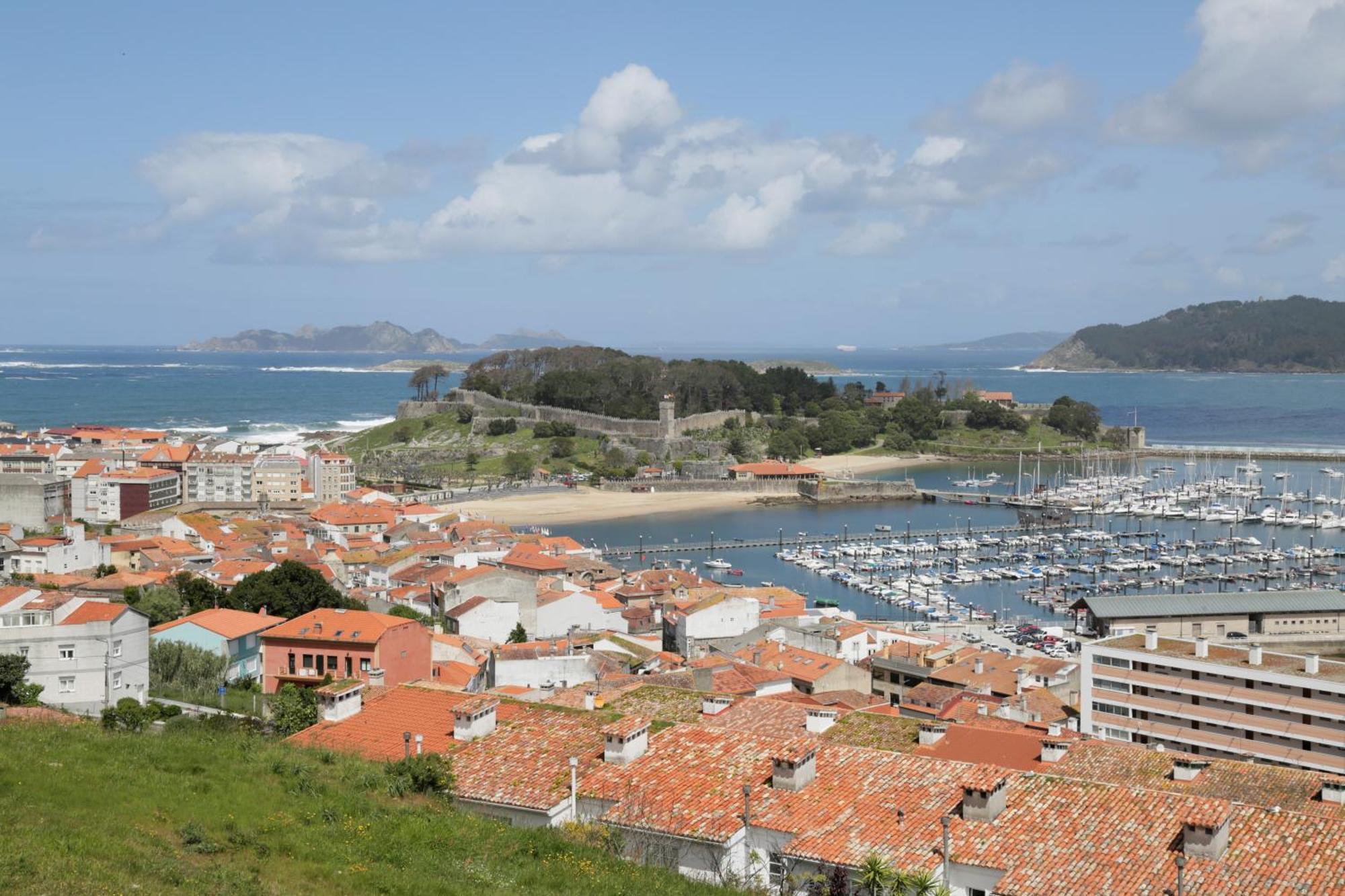 Inmejorables Vistas A Las Islas Cies Baiona Ngoại thất bức ảnh